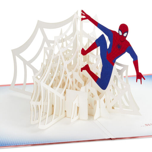 Marvel Spider-Man You Deserve an Amazing Day 3D Pop-Up Card, 