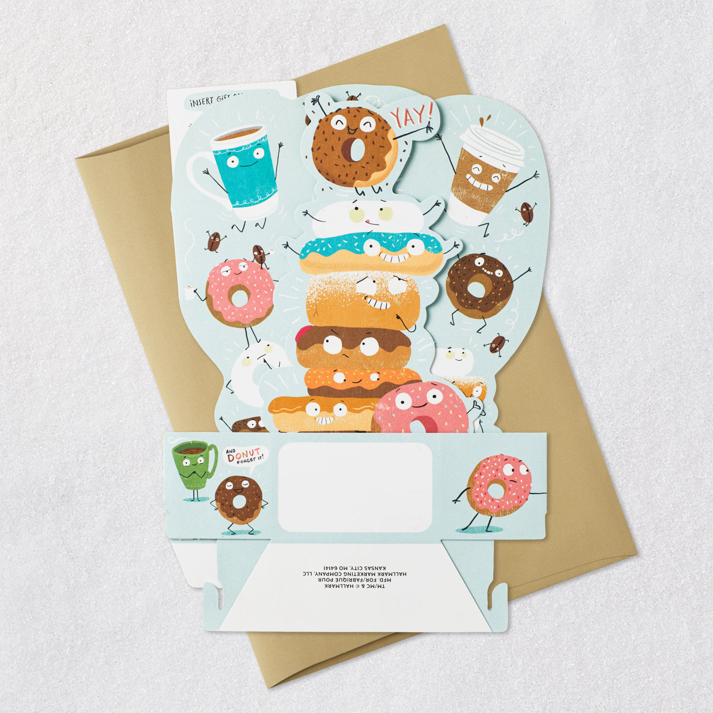 A Whole Latte Awesome Funny 3D Pop-Up Gift Card Holder, , large image number 7