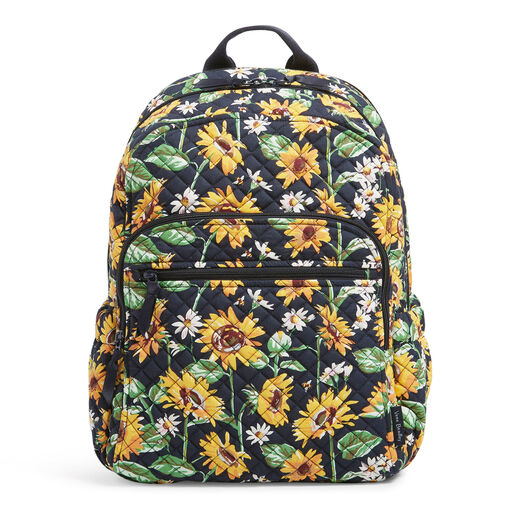Vera Bradley Campus Backpack in Sunflowers, 
