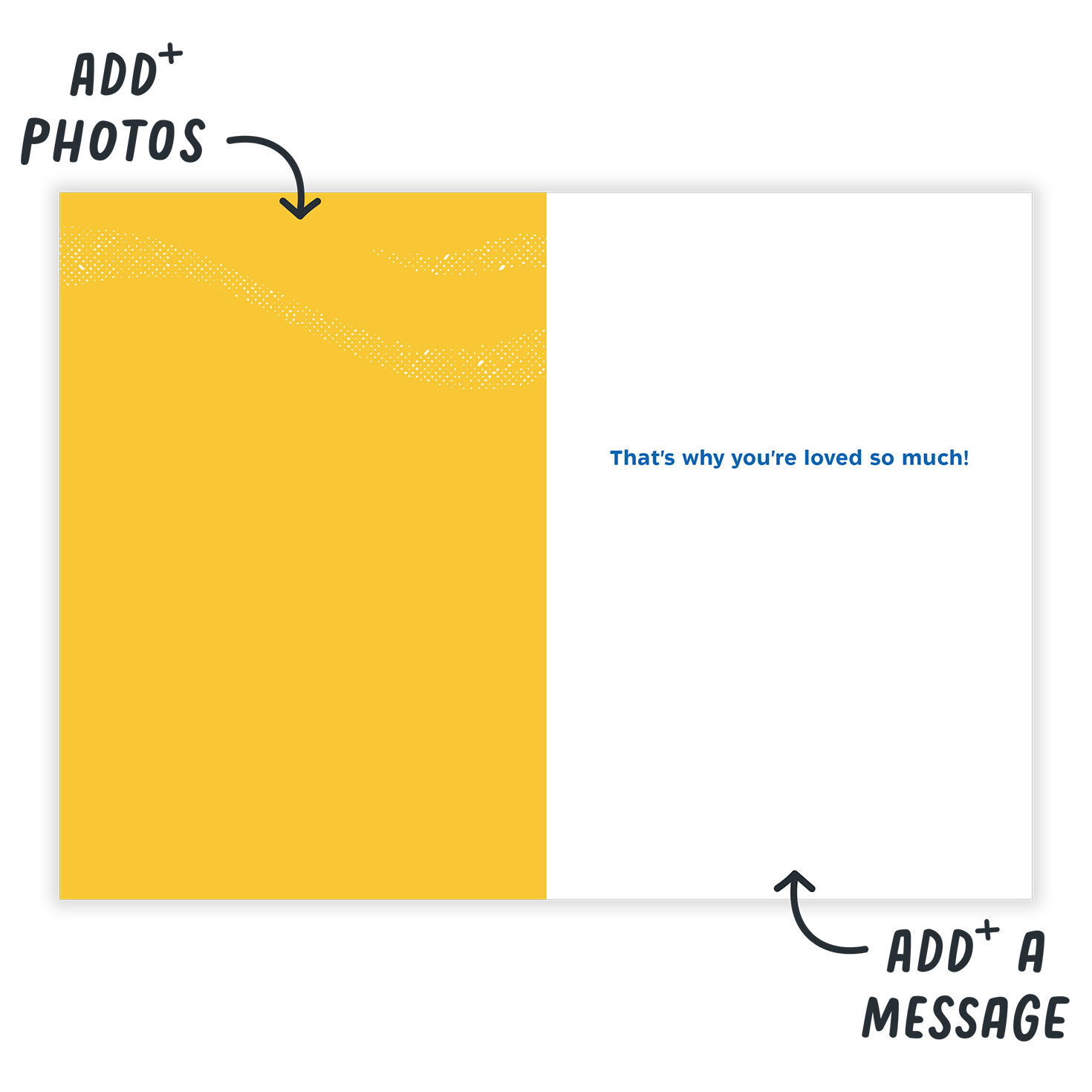 Super Hero Drawing Personalized Father's Day Card  image number 3