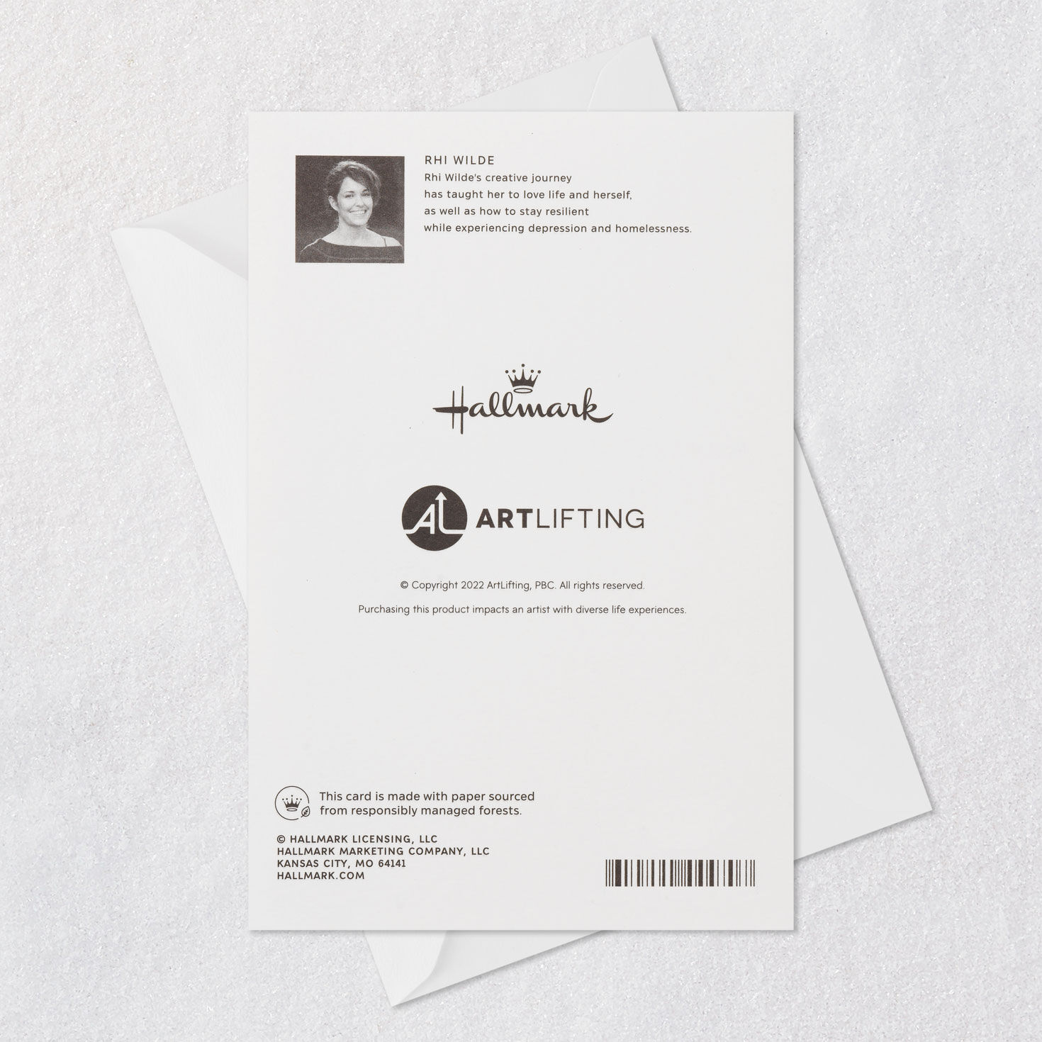 ArtLifting Peace in Mind and Spirit Encouragement Card, , large image number 8