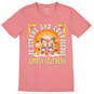 Simply Southern Be Strong and Courageous Pink T-Shirt, Small, , large image number 1