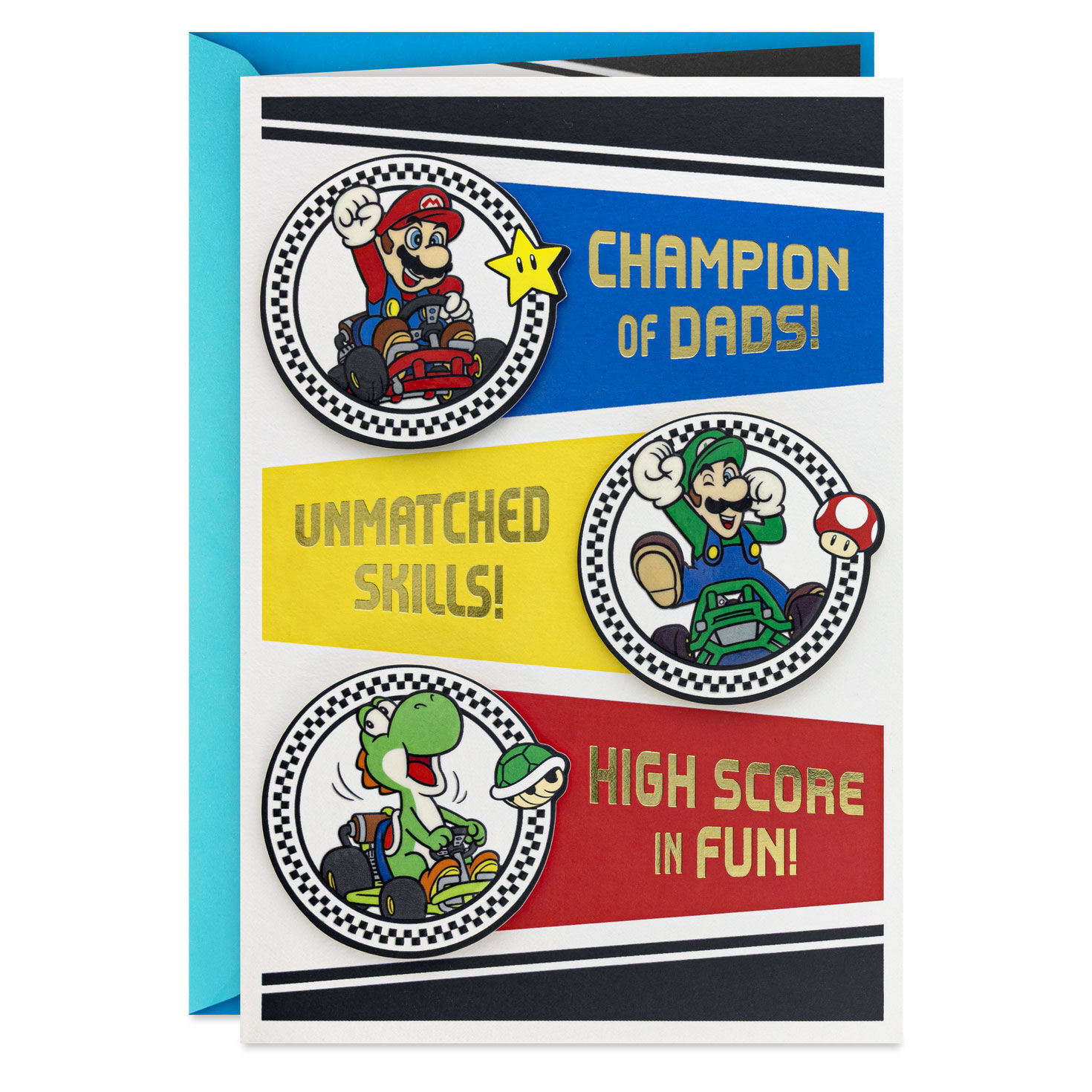 Nintendo Mario Kart™ Champion of Dads Father's Day Card