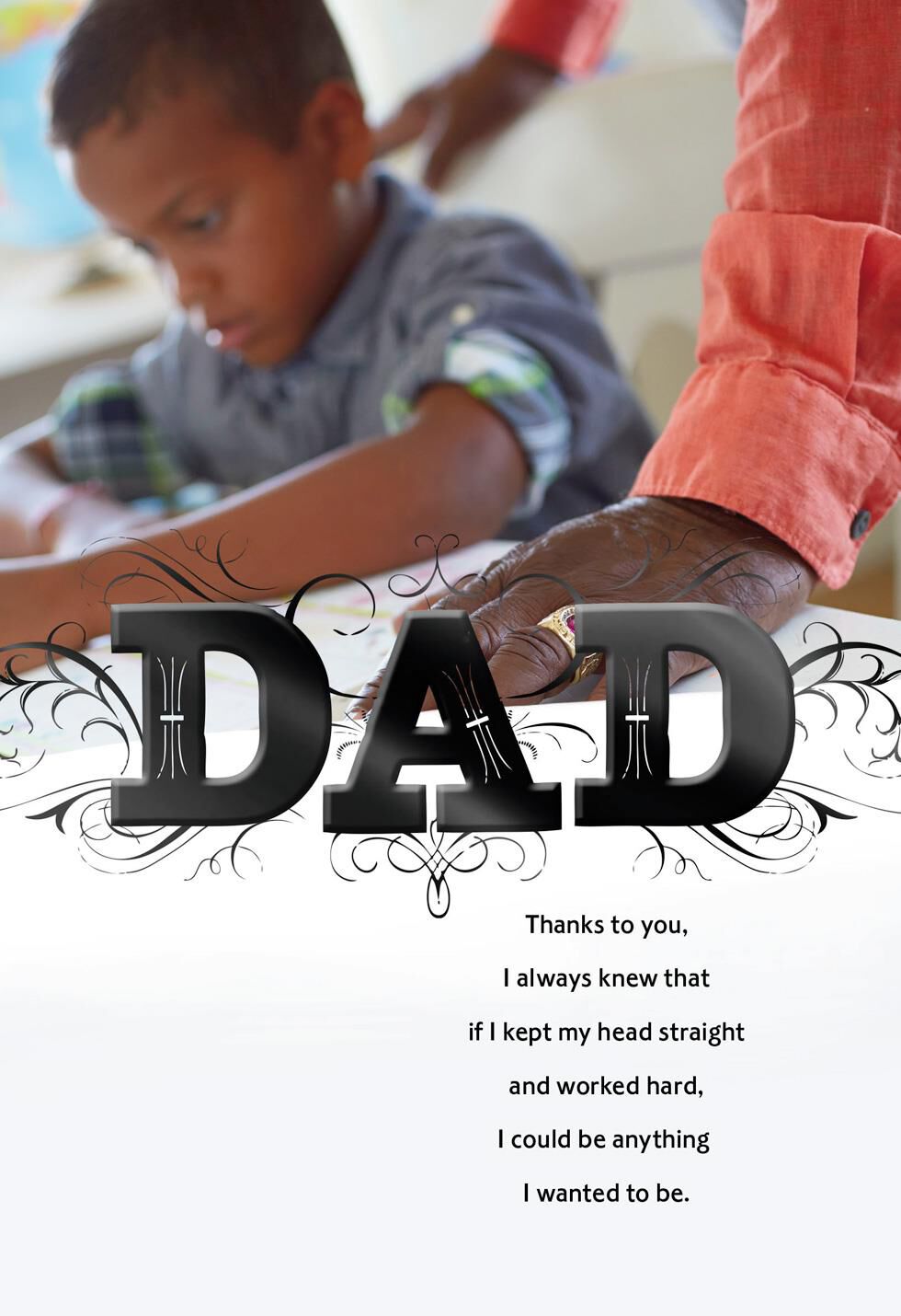 Proud to Be Your Son Father's Day Card