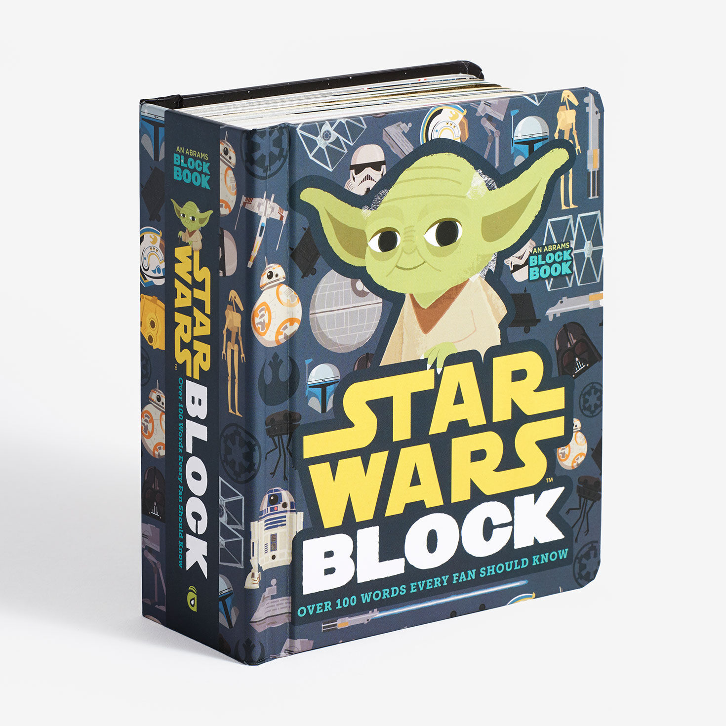 Star Wars 100 Words Abrams Block Book side image number 2
