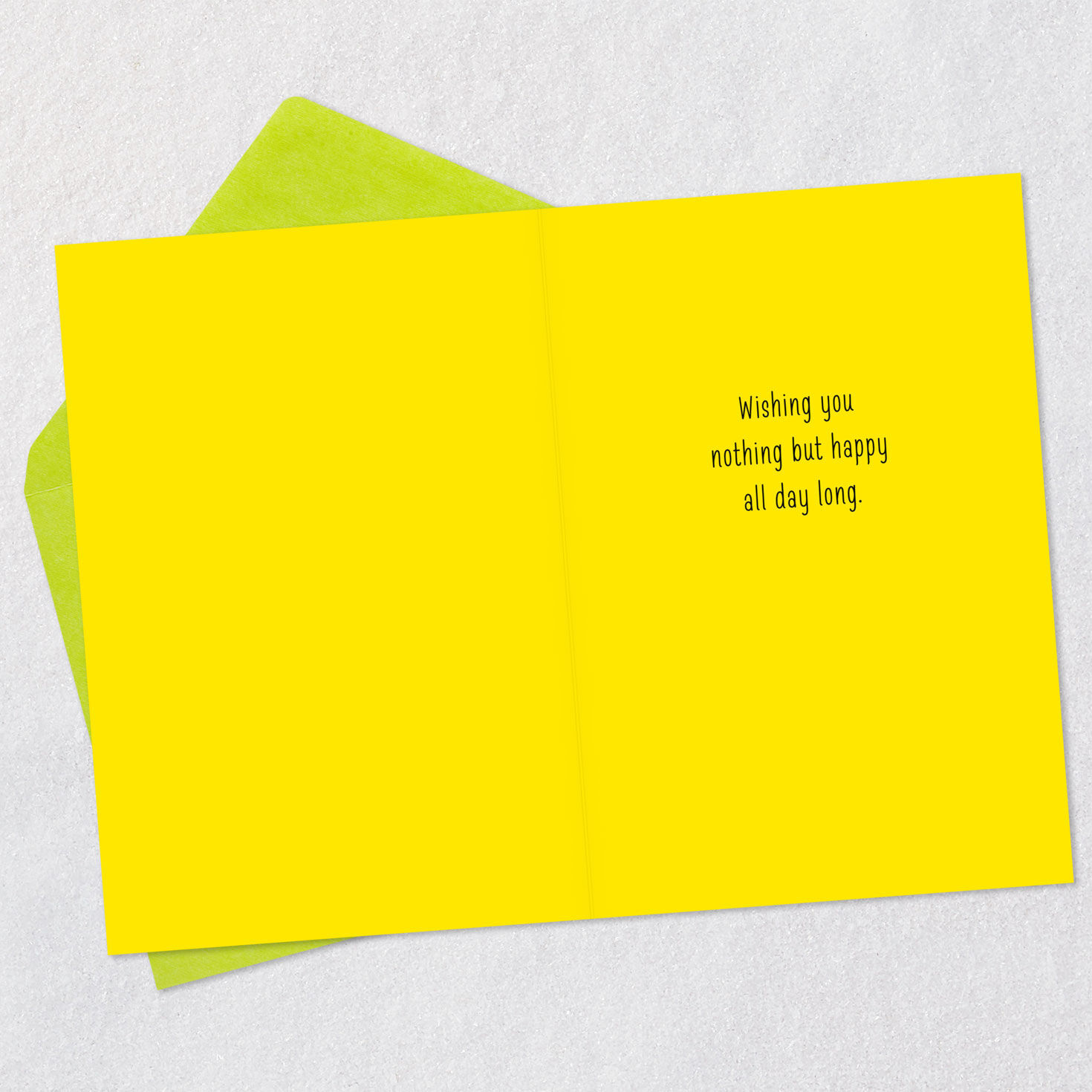 Confetti Balloons 99-cent Happy Birthday Card Open card with envelope image number 3