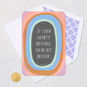 Colorful Concentric Circles Encouragement Card Card Front with Envelope and Gold Seal image number 5