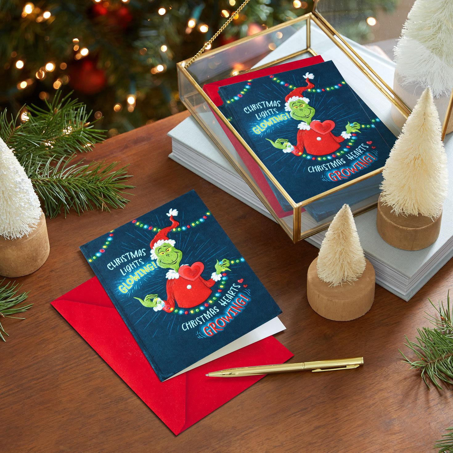 Dr. Seuss's How the Grinch Stole Christmas!™ Spirit of Christmas Boxed Christmas Cards, Pack of 16 for only USD 15.49 | Hallmark
