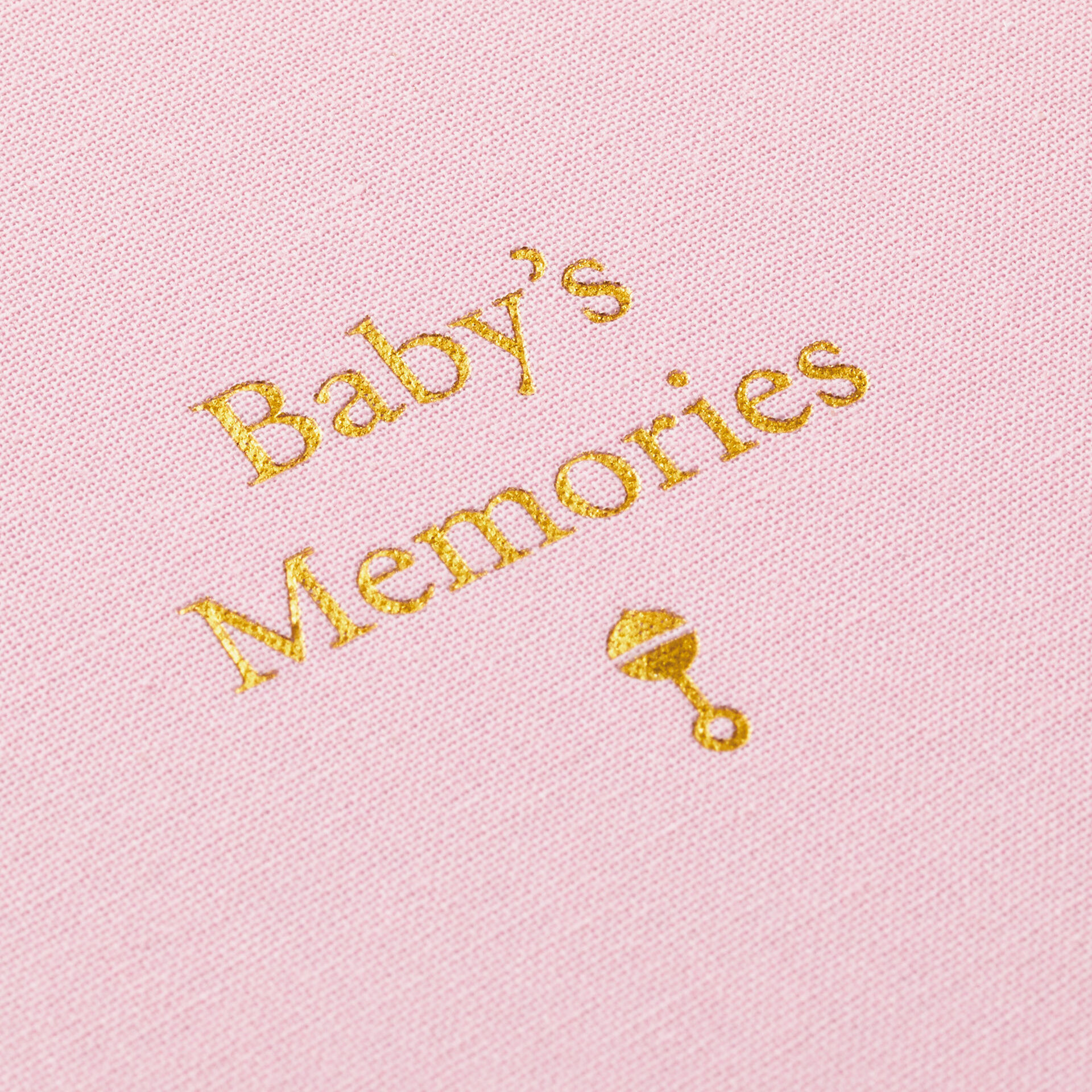 Baby's Memories Pink Memory Box Scrapbooks Hallmark