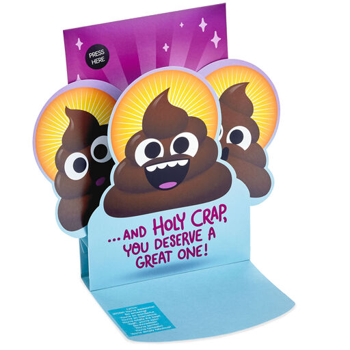Hallepoojah Choir Funny Musical 3D Pop-up Mother's Day Card, 