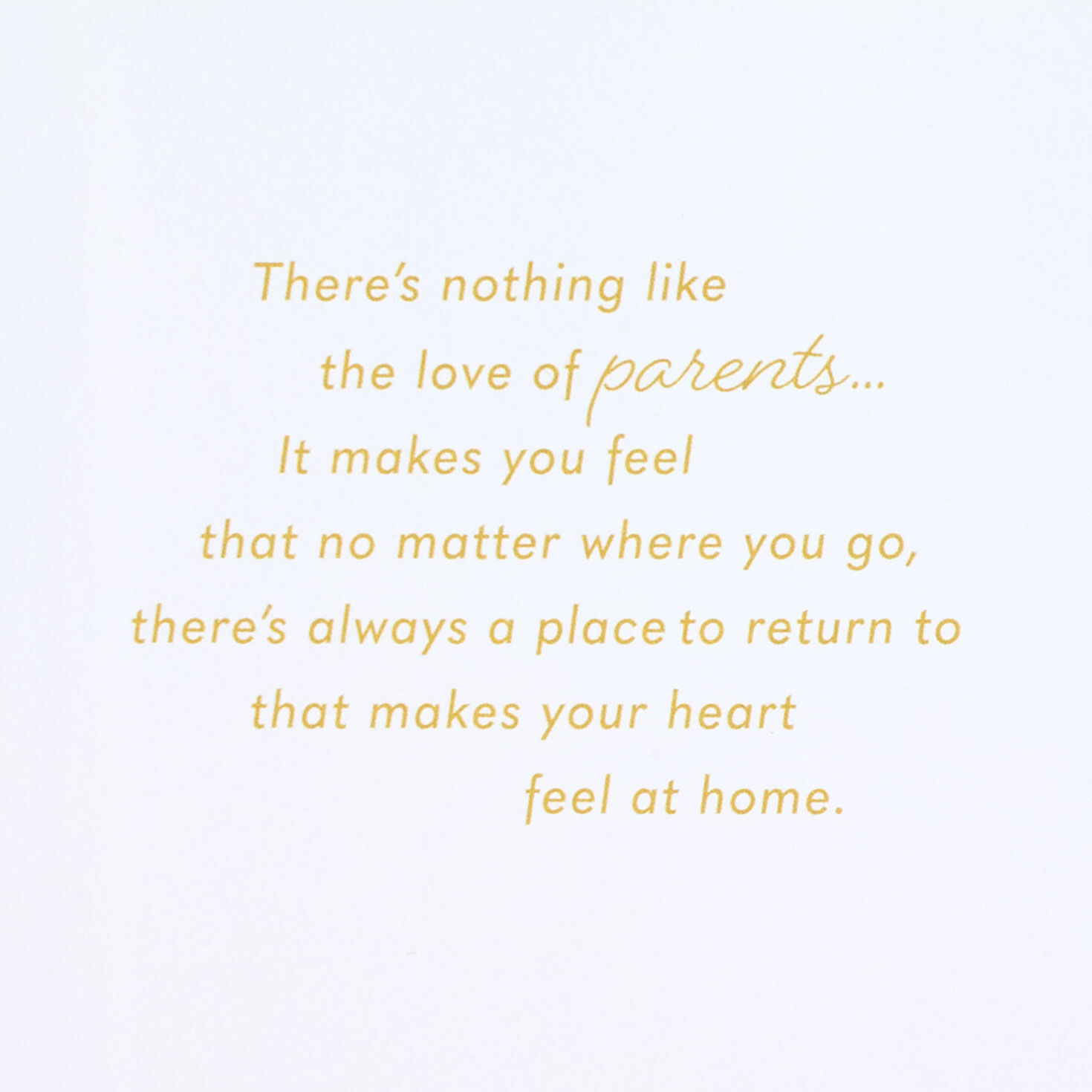 Bastin Birds on Branch Anniversary Card for Parents Sentiment image number 2