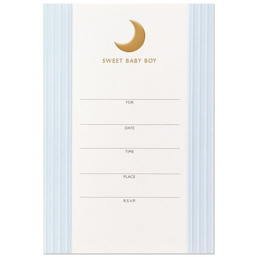 Oh Baby Boy Baby Shower Invitations Pack Of 10 Invitations Oh Baby Boy Baby Shower Invitations Pack Of 10 Invitations