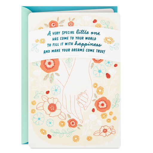 Welcome Special Little One Congratulations Card, 