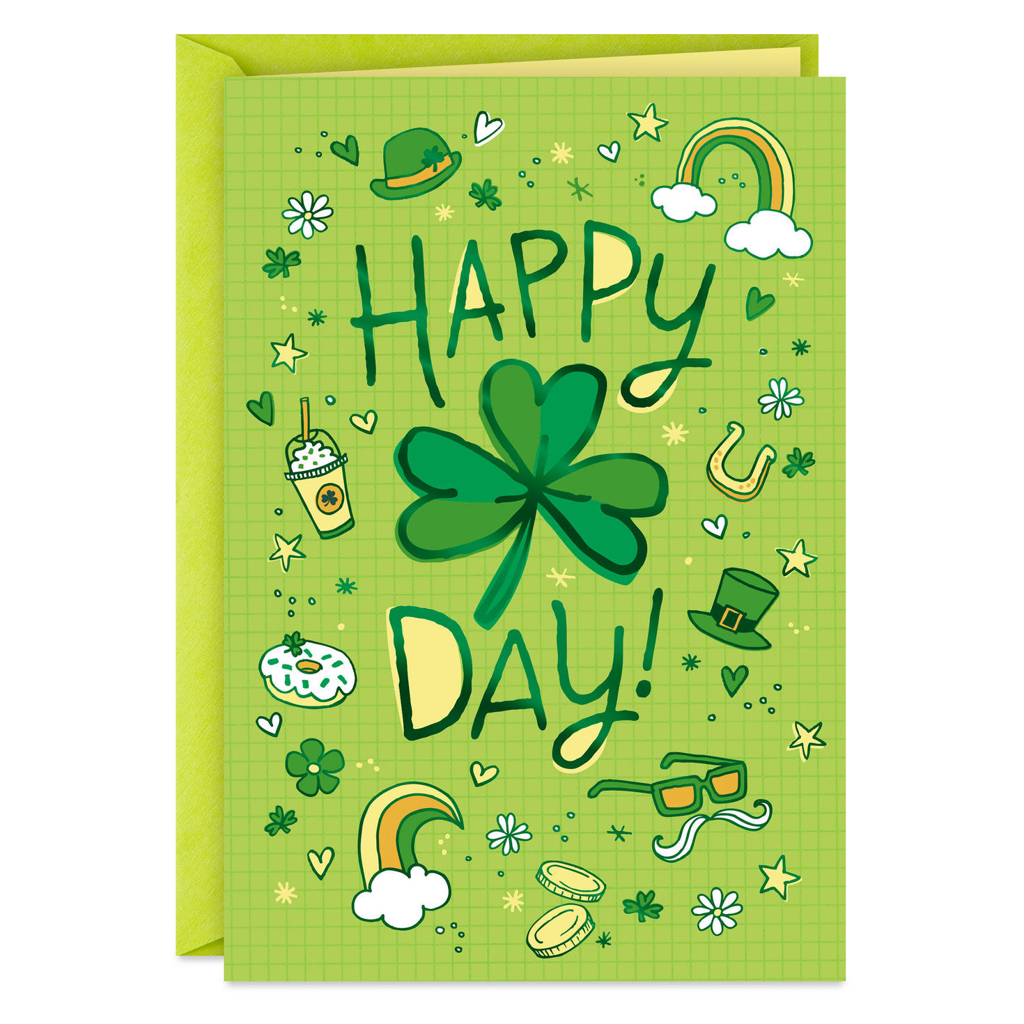 Feeling Incredibly Lucky St. Patrick's Day Card for Kid