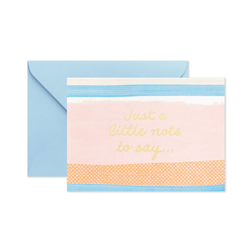 Just a Little Note Blank Note Cards, Box of 10, 