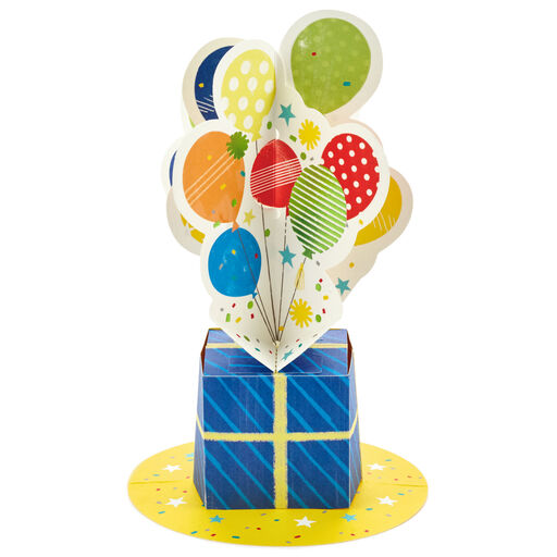 Let's Celebrate 3D Pop-Up Birthday Card, 