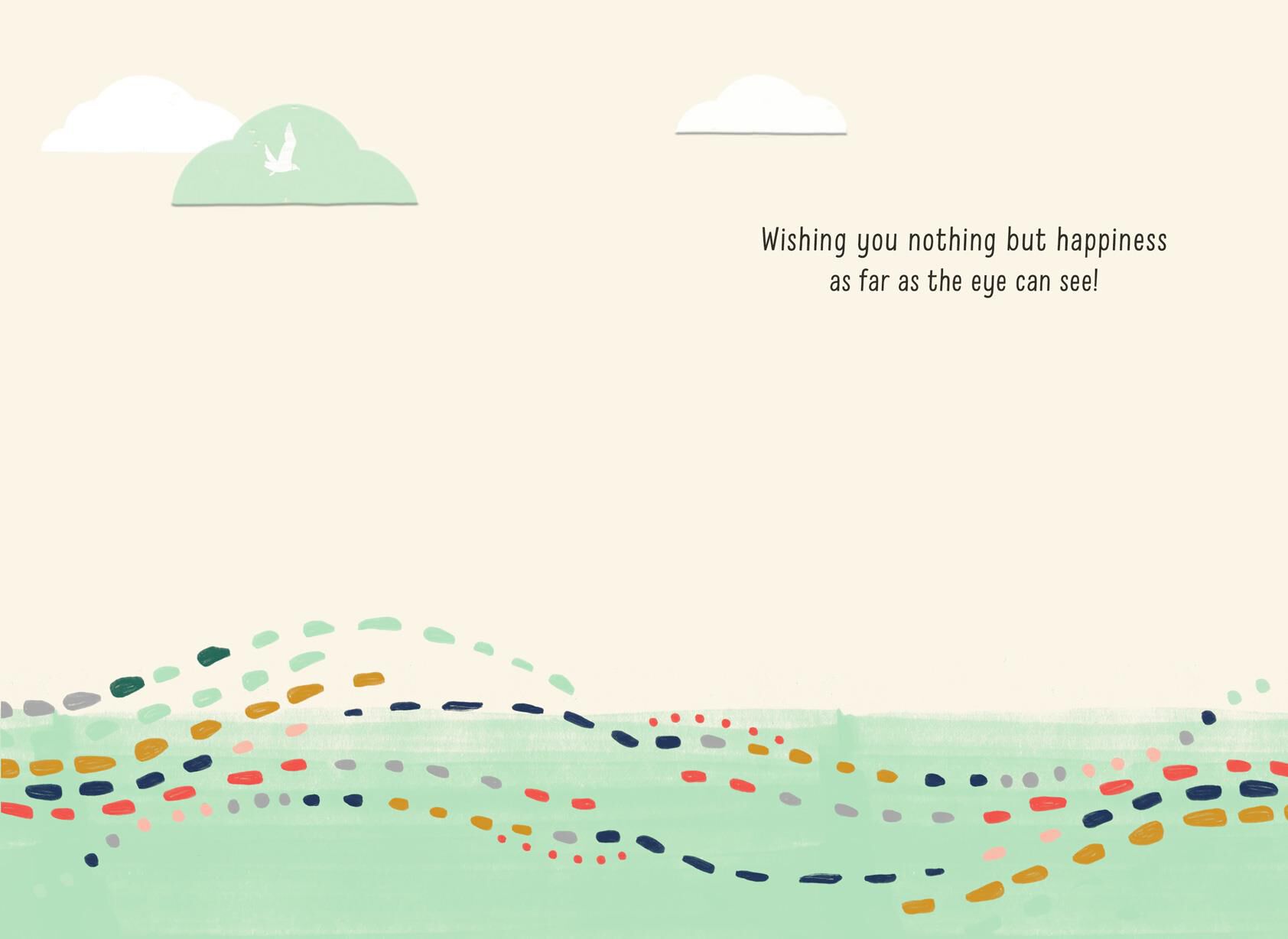 Sailboat of Happiness Congratulations Card
