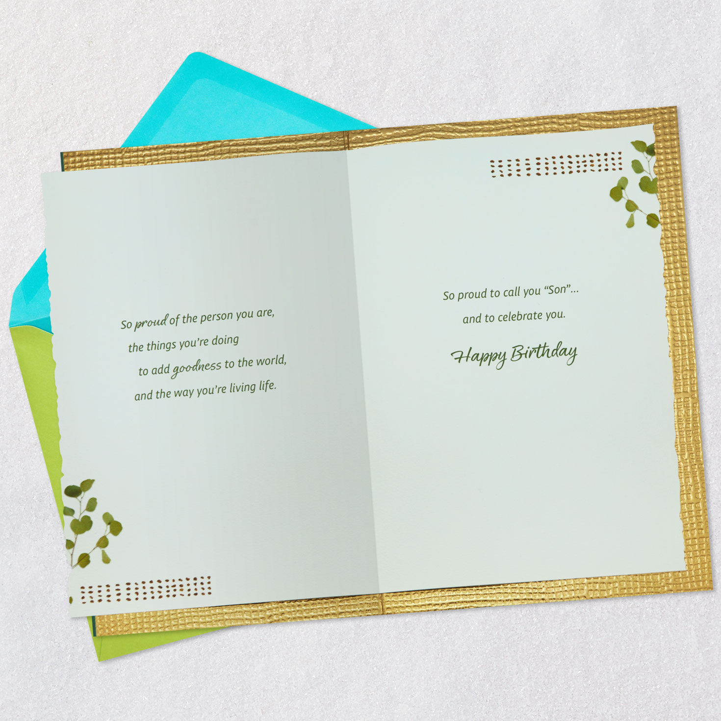 A Son Teaches You So Much Birthday Card for Son for only USD 6.99 | Hallmark