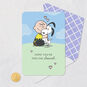 Peanuts Charlie Brown and Snoopy Hugging Love Card Card Front with Envelope and Gold Seal image number 5