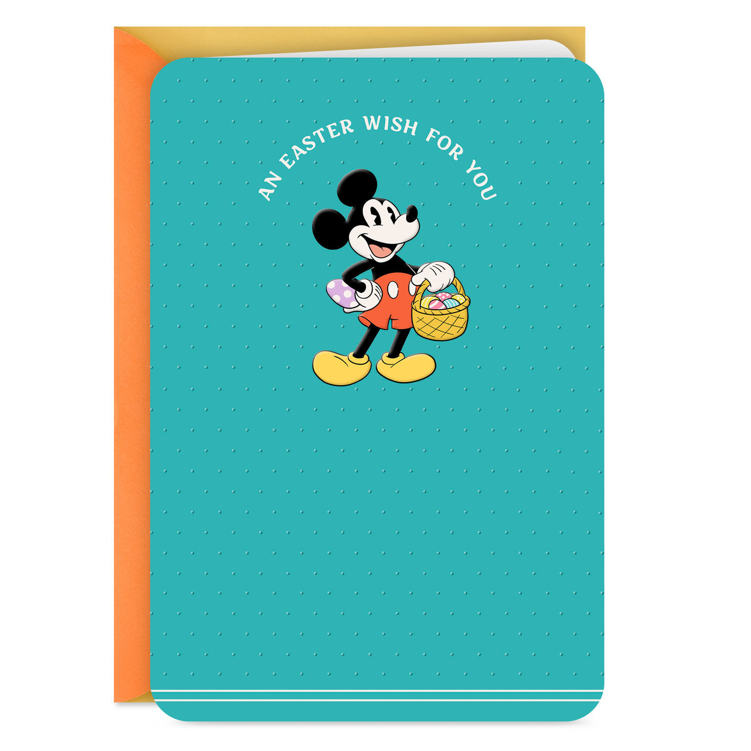 Disney Mickey Mouse All Smiles, All Day Easter Card