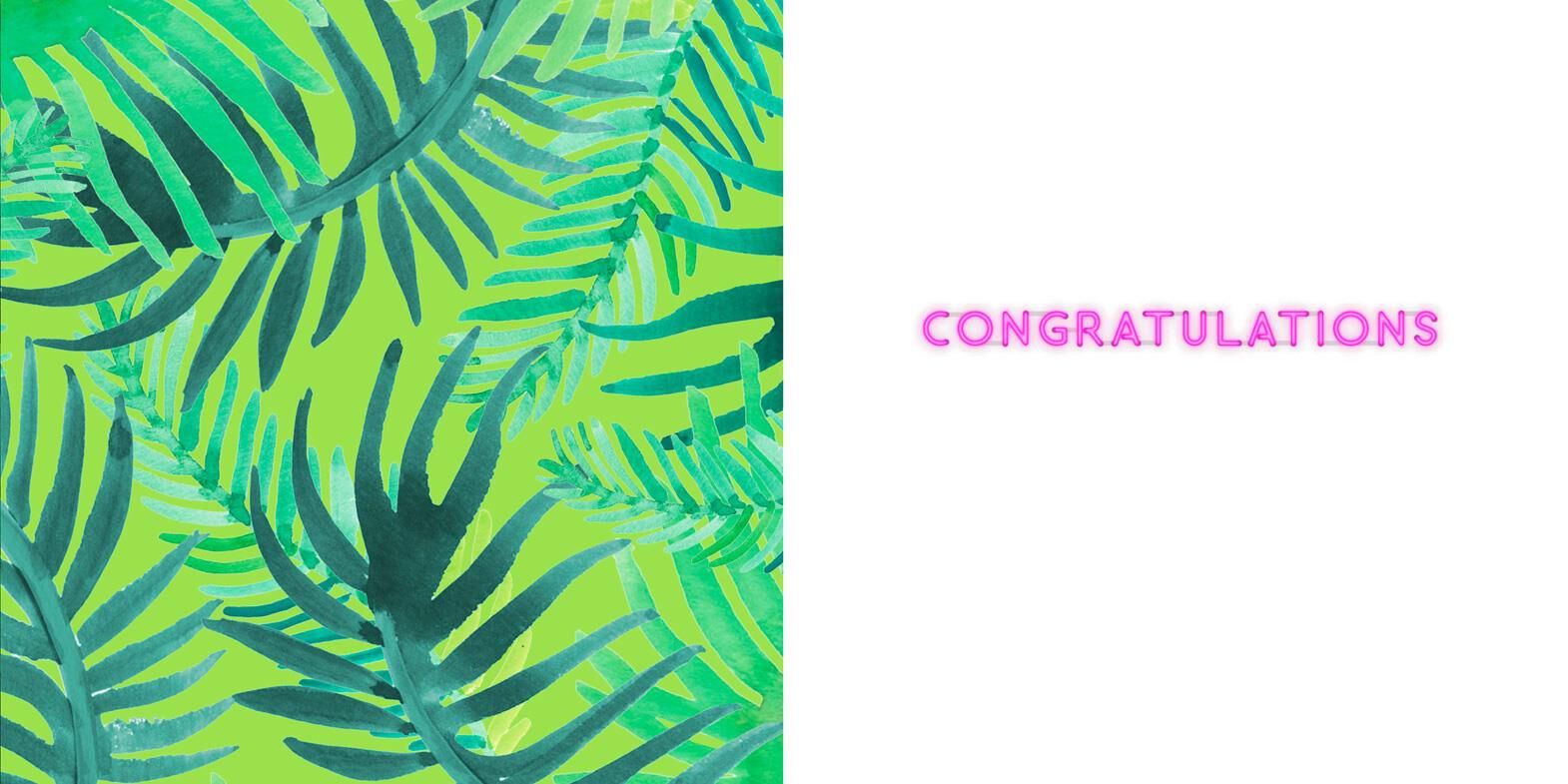 Bout Damn Time Wedding Congratulations Card
