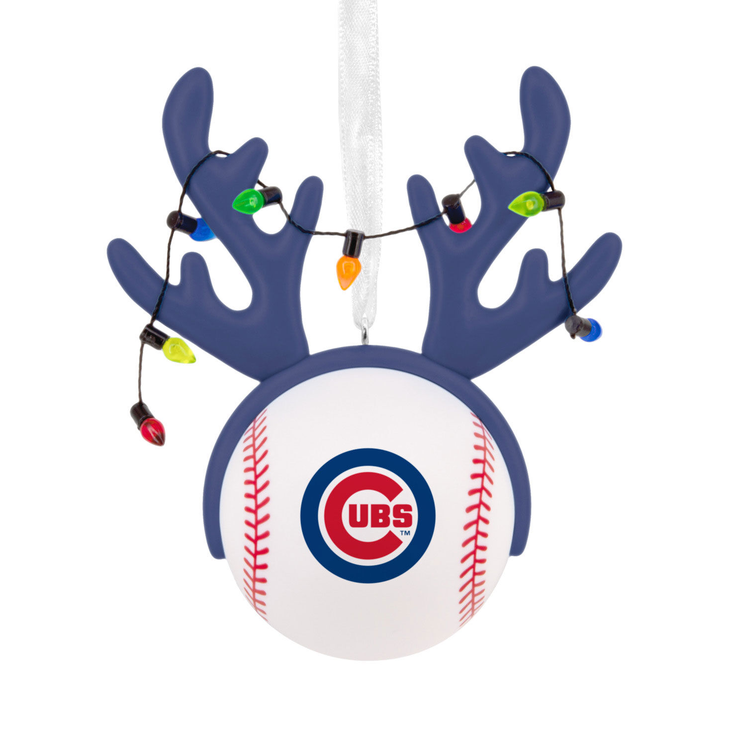MLB Chicago Cubs™ Reindeer Baseball Hallmark Ornament