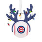Cubs Reindeer Baseball Christmas Ornament Front image number 1