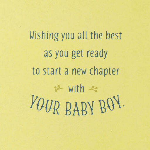 Once Upon a Time Baby Shower Card for Baby Boy, 