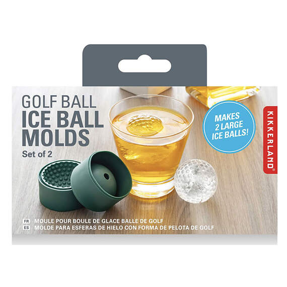 Kikkerland Golf Ball Ice Cube Molds, Set of 2, , large image number 3