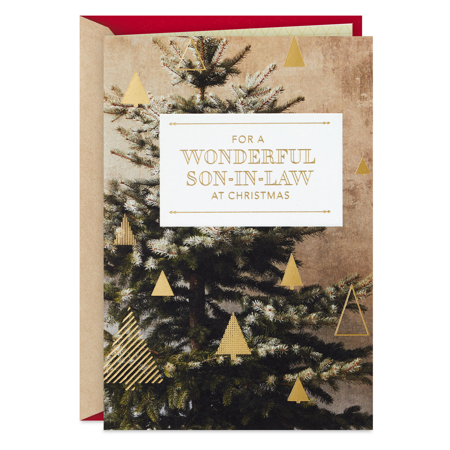 You're Truly Loved Like a Son Christmas Card for Son-in-Law