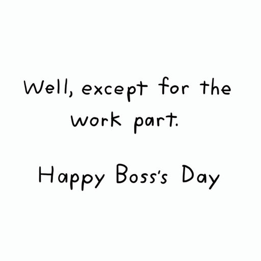 You Make This Place Fun Funny Boss's Day Card, 