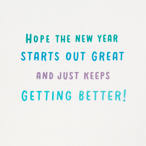 Happy You Year New Year Card, 