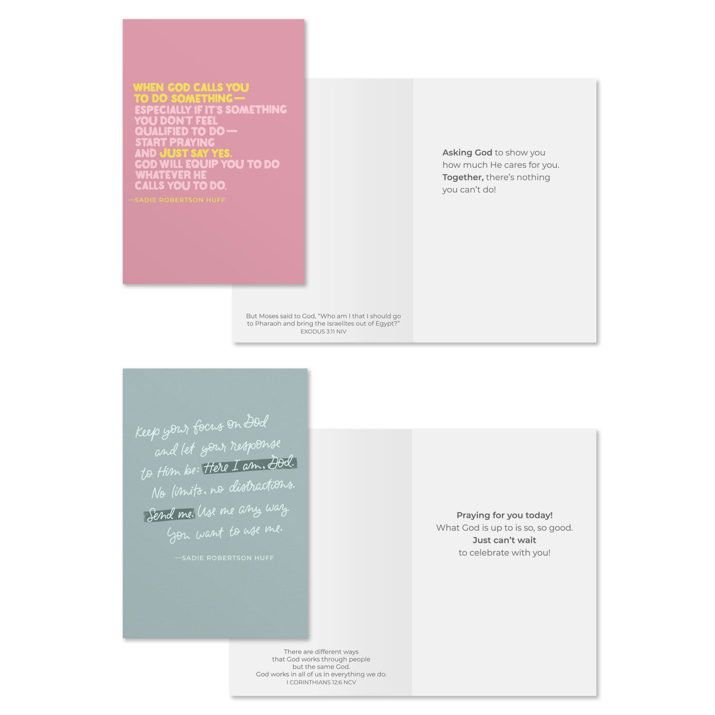 Sadie Huff DaySpring Support Cards Assortment Card Front with Sentiment image number 4