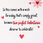 Two Perfect Valentines Valentine's Day Card for Daughter and Husband, , large image number 2