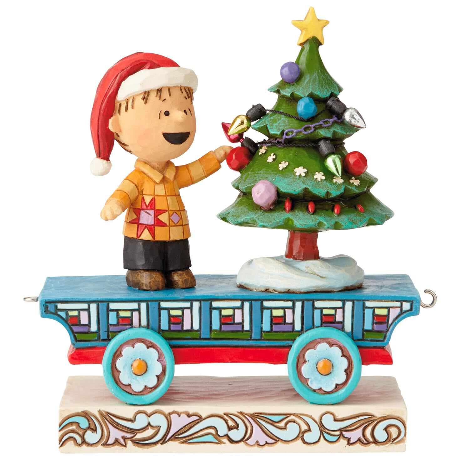 jim shore peanuts linus on christmas train mini figurine 45 figurines hallmark - Christmas Train Decoration jim shore peanuts linus on christmas train mini figurine 45 figurines hallmark - Christmas Train Decoration