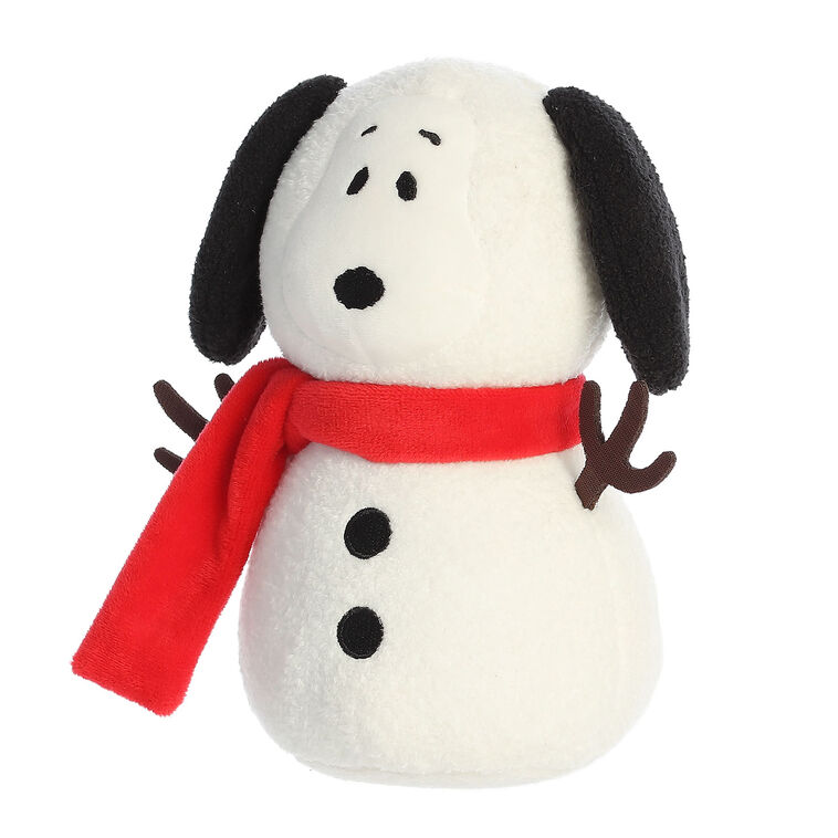 Snoopy Snowman Plush With Red Scarf side image number 5