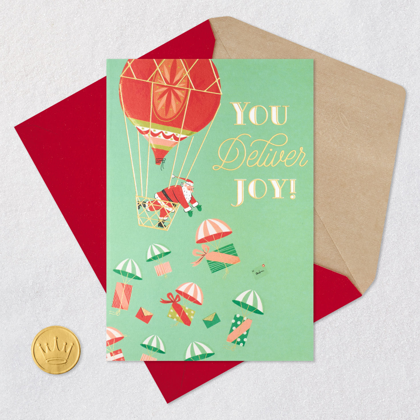 You Deliver Joy Christmas Card for Mail Carrier for only USD 3.99 | Hallmark