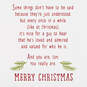 Proud to Call You Son Christmas Card, , large image number 2