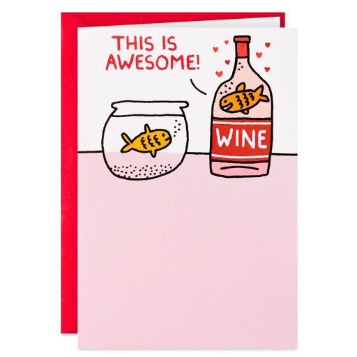 Your Happy Place Funny Valentine's Day Card, 