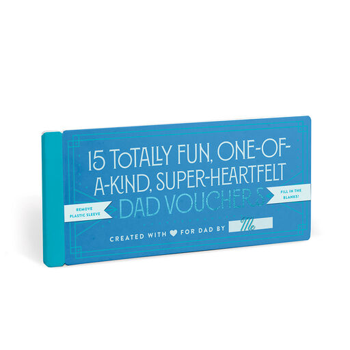 Knock Knock Fill-in-the-Blank Love Vouchers for Dad, 