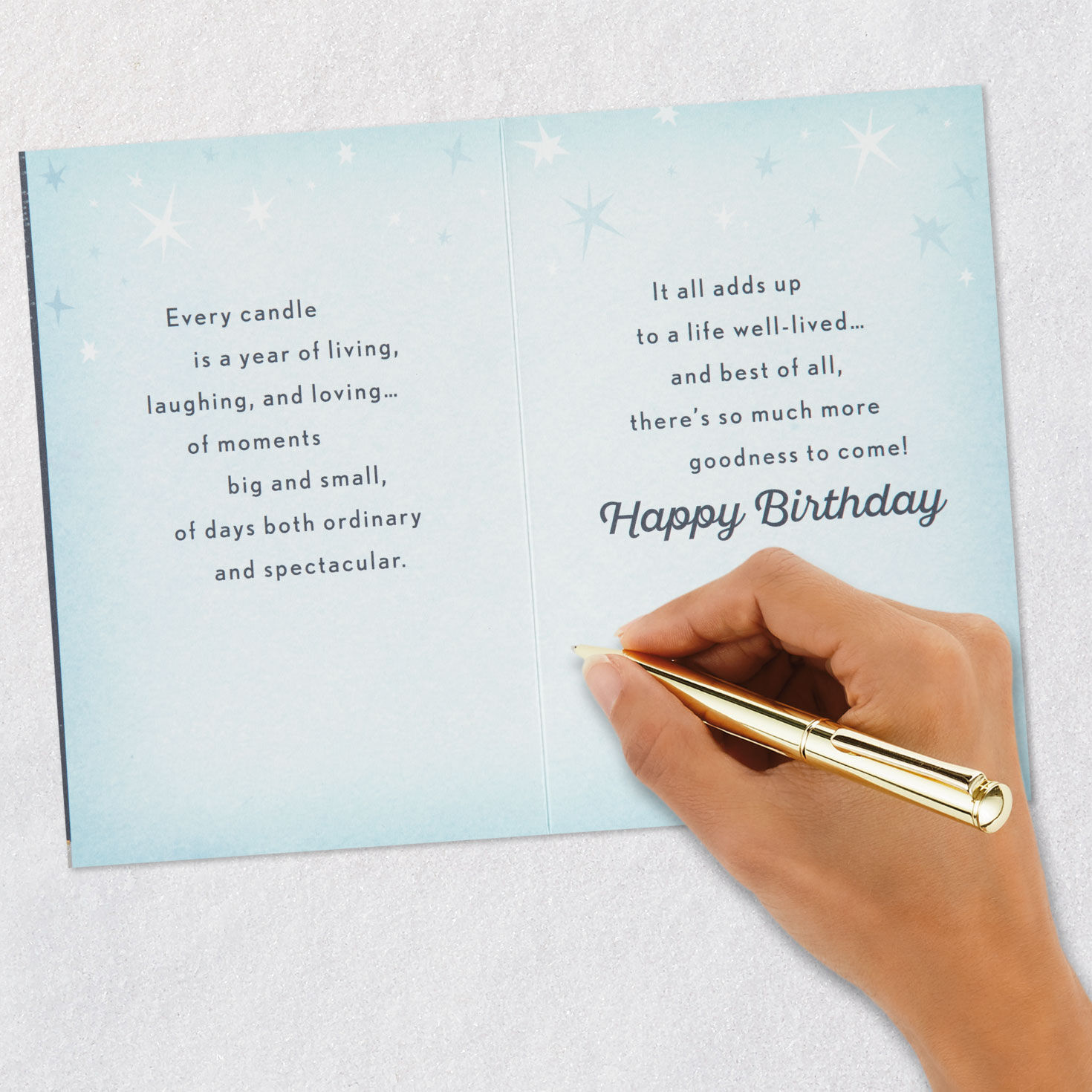 A Life Well-Lived Candles 75th Birthday Card for only USD 4.59 | Hallmark