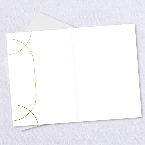 Personalized Gold Accents on Marble Card, , large image number 2