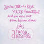 One of a Kind Granddaughter Christmas Card, , large image number 2