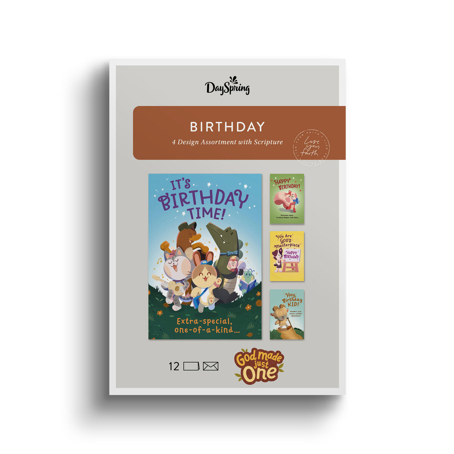 DaySpring Birthday Cards for Children Assortment package front image number 2