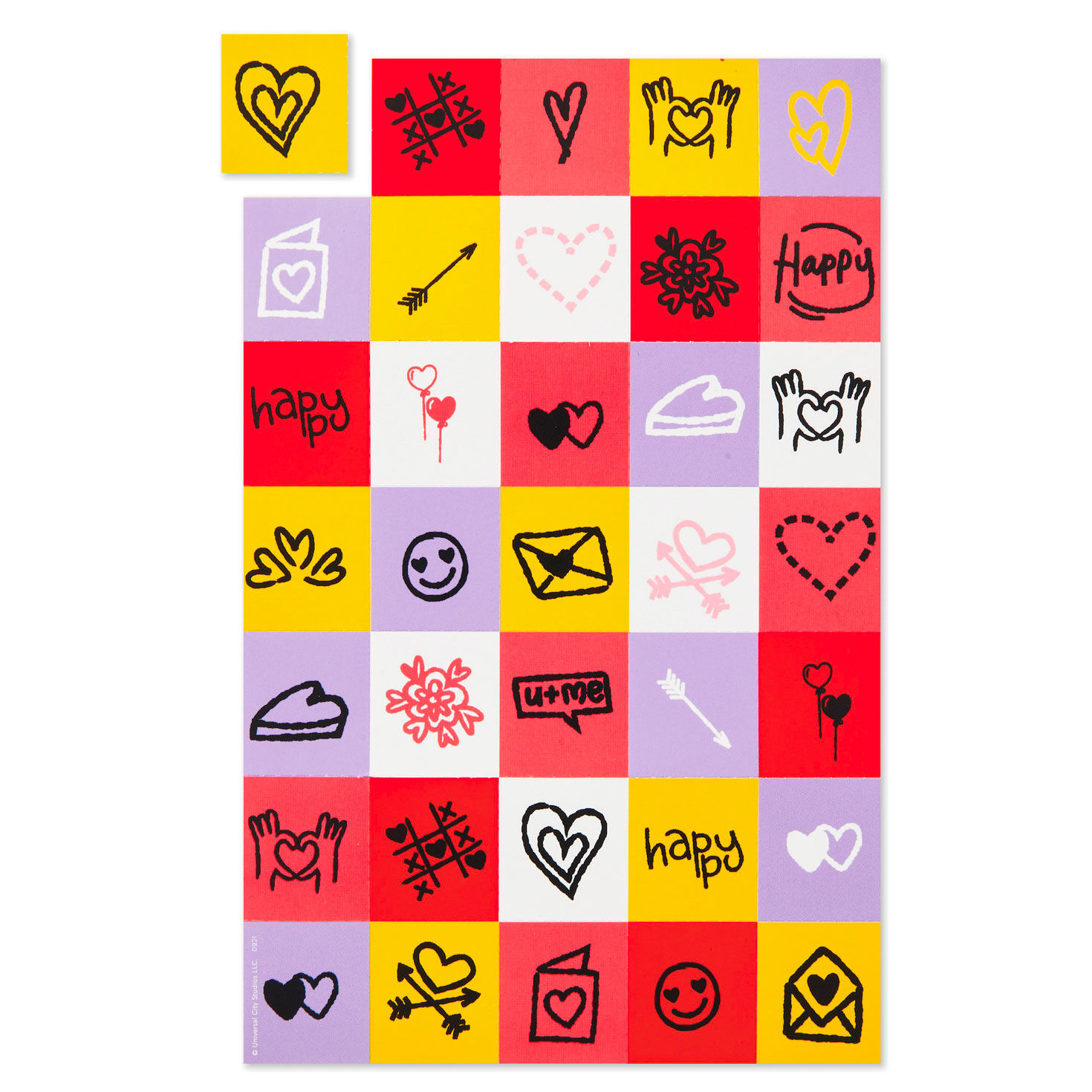 Minions Kids Classroom Valentines Kit With Cards, Stickers and Mailbox, , large image number 5