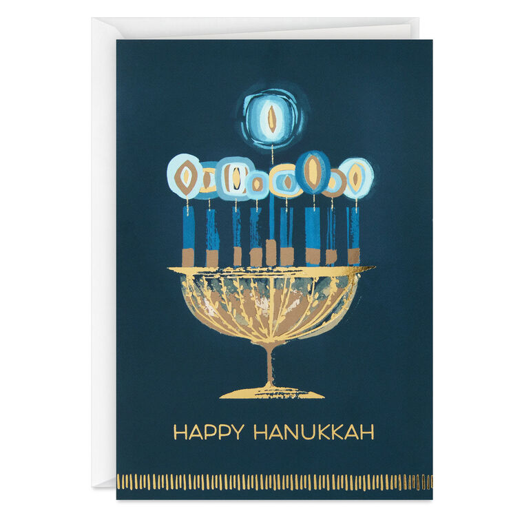 Meaningful Menorah UNICEF Boxed Hanukkah Cards card front image number 2