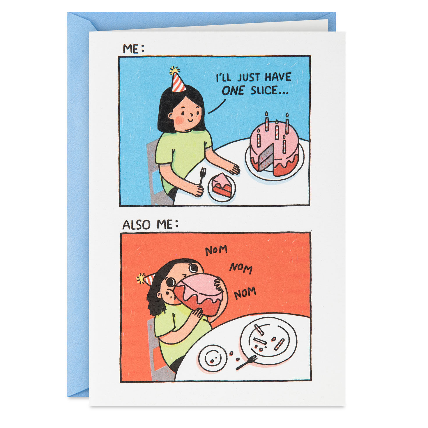 No Judgement Funny Birthday Card