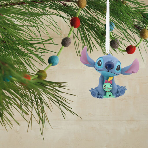 Disney Lilo & Stitch Stitch With Scrump Hallmark Ornament, 