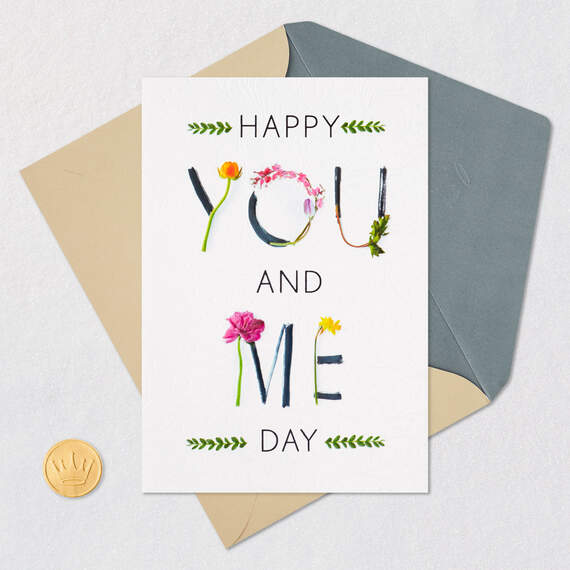 Happy You and Me Day Anniversary Card, , large image number 5