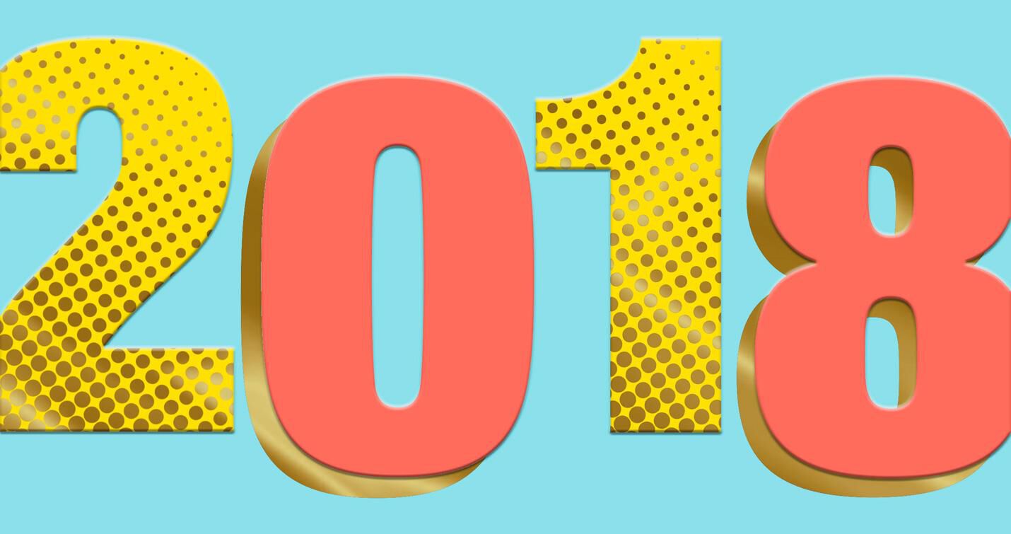Colorful Numbers 2018 Money Holder Graduation Card